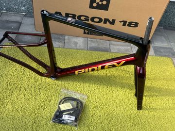 Ridley Kanzo Frameset 2025 Road & Gravel usato, Rosso — immagine 5 di 6