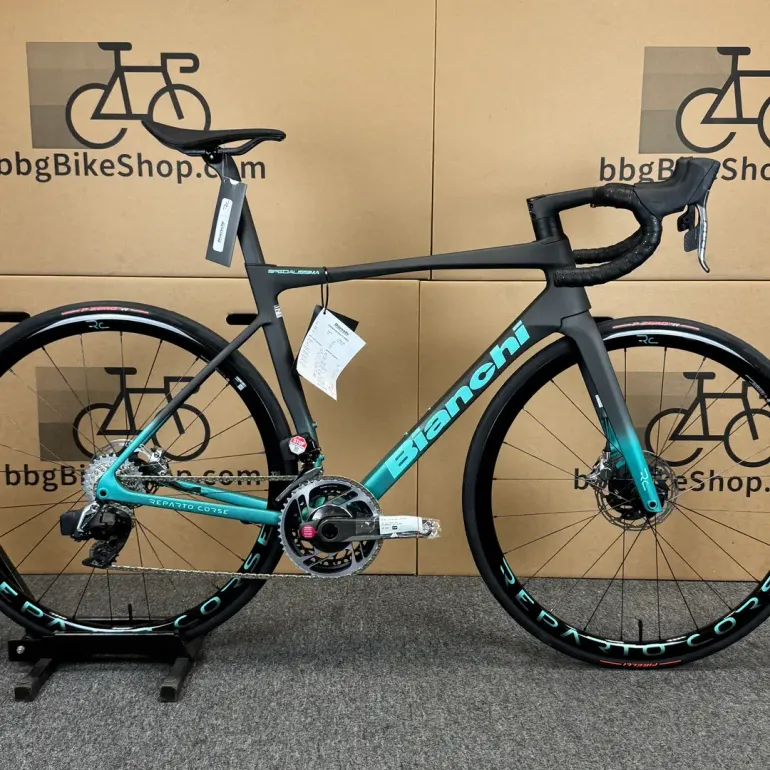 Used Bianchi Specialissima RC Sram Red eTap AXS 2024 2024 Road & Gravel, Black — image 1 of 11