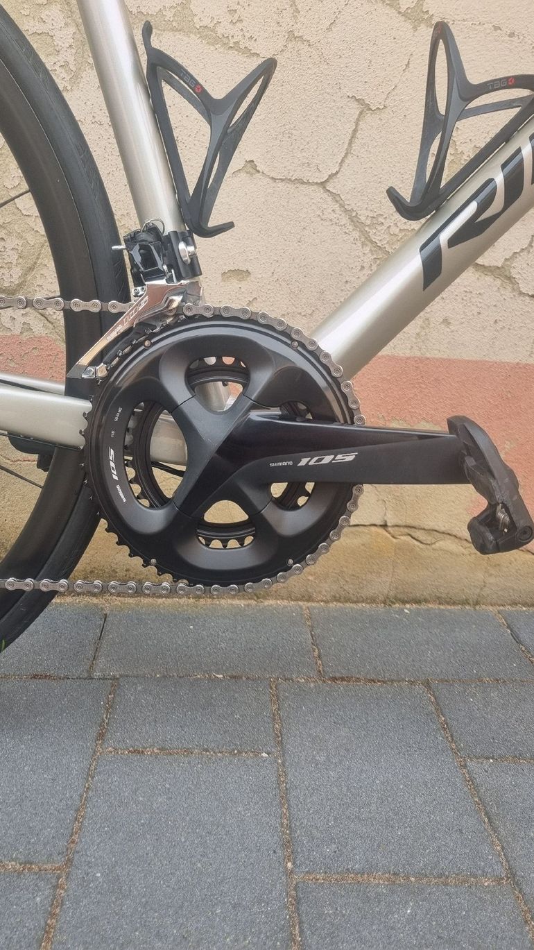 Used Ridley Fenix SLA Disc - Shimano 105 2x11sp 2023 2023 Road & Gravel, Light Gray — image 6 of 7