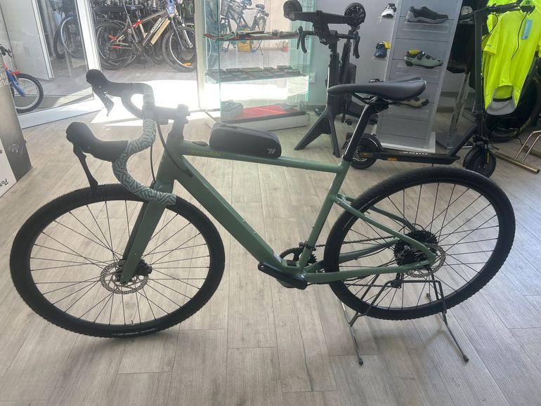 Used Cannondale Topstone Neo SL 1 2025 2025 Road & Gravel, Green — image 2 of 7