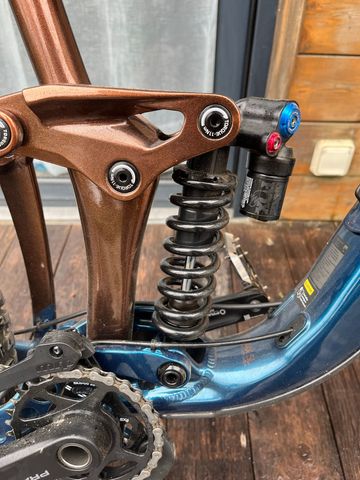 Gebrauchtes Giant Reign SX 2024 2024 Mountainbike, Blau, 29, 27.5 — Bild 5 von 6