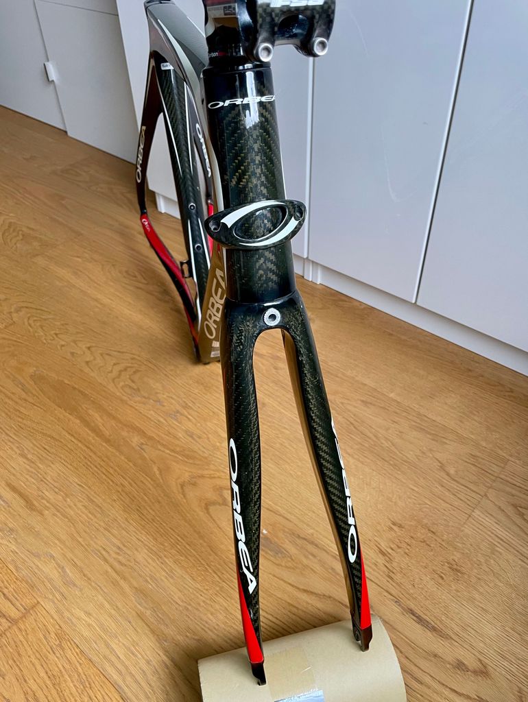 Used Orbea Orca 2010 Frameset 2010 Road & Gravel, Black — image 3 of 9