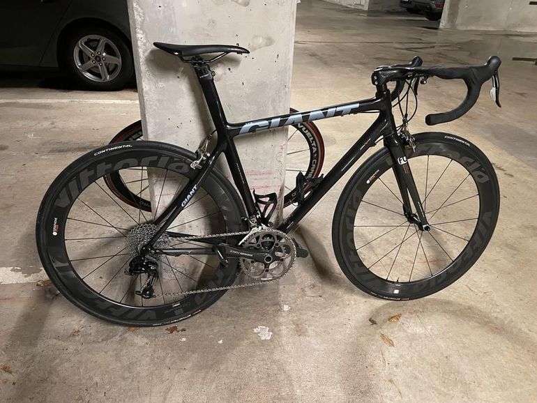 Used Giant Tcr SRAM GX 2008 Road & Gravel, Schwarz — image 1 of 17