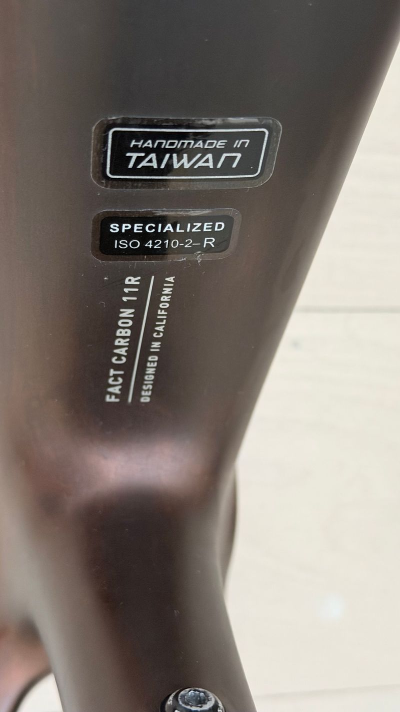 Specialized s works diverge S-Works Diverge Frameset 2021 Road & Gravel usato, Nero — immagine 6 di 9