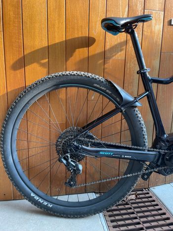 Used Scott E-Ride 2018 Mountainbike, Blau — image 4 of 6