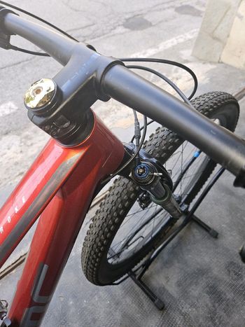 Used BMC BMC Custom SRAM GX Eagle AXS 2022 Mountainbike, Red — image 12 of 14