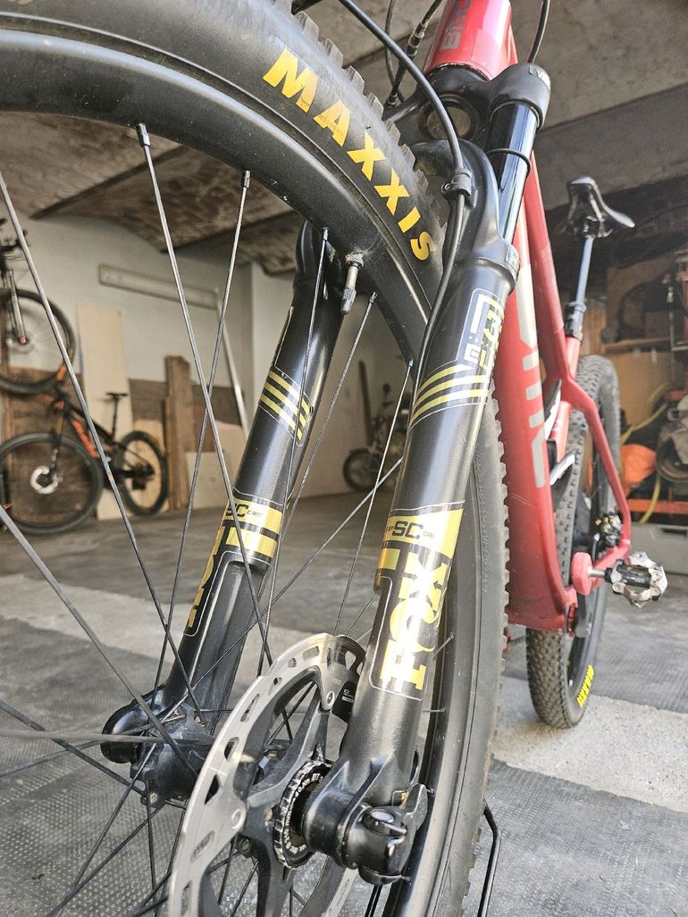Used BMC BMC Custom SRAM GX Eagle AXS 2022 Mountainbike, Red — image 9 of 14