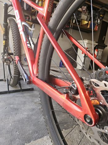 Used BMC BMC Custom SRAM GX Eagle AXS 2022 Mountainbike, Red — image 8 of 14