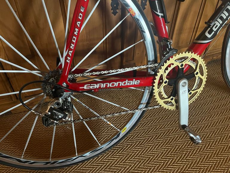 Used Cannondale Cannondale Six13 Saeco Team Replica 2004 Road & Gravel, Rot — image 7 of 7