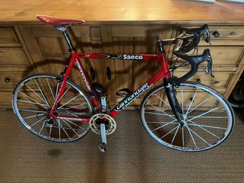 Used Cannondale Cannondale Six13 Saeco Team Replica 2004 Road & Gravel, Rot — image 6 of 7