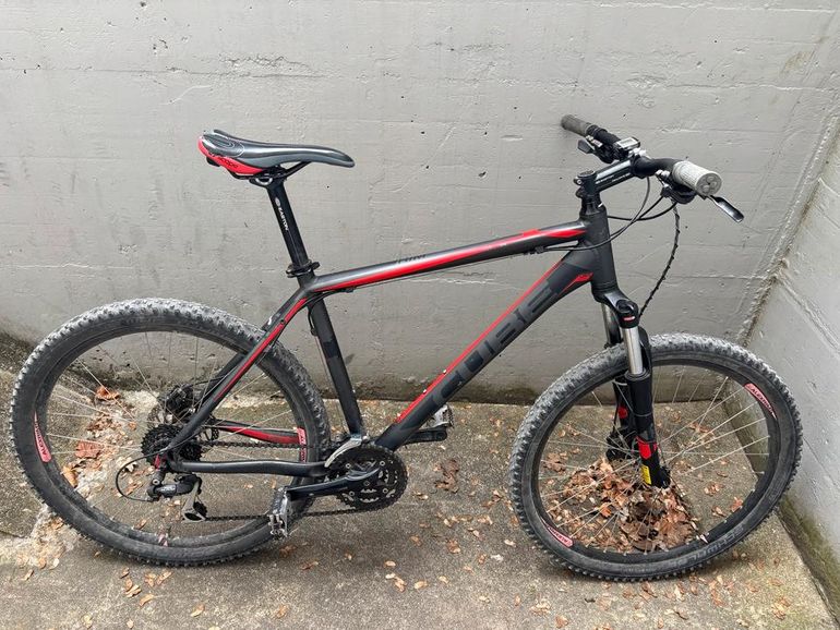 Used CUBE CUBE Shimano Alivio 2014 Mountainbike, Schwarz — image 4 of 6