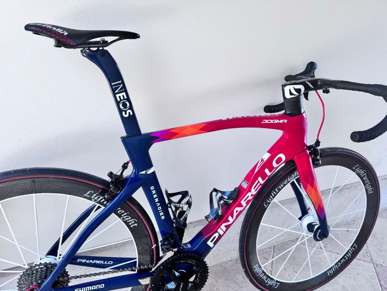 Used Pinarello dogma F durace 11 Speed Pinarello dogma F durace 11 Speed Custom Shimano Dura Ace 2024 Road & Gravel, Red — image 7 of 8