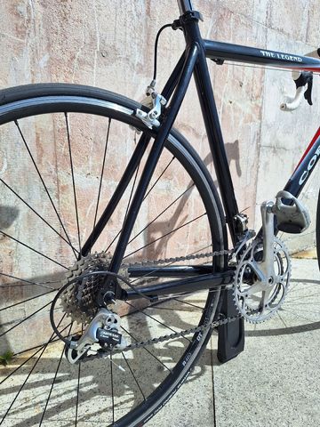 Used Fausto Coppi Custom Campagnolo Mirage 2000 Road & Gravel, Red — image 3 of 18