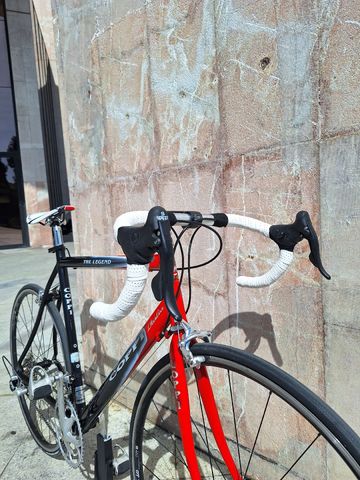 Used Fausto Coppi Custom Campagnolo Mirage 2000 Road & Gravel, Red — image 7 of 18