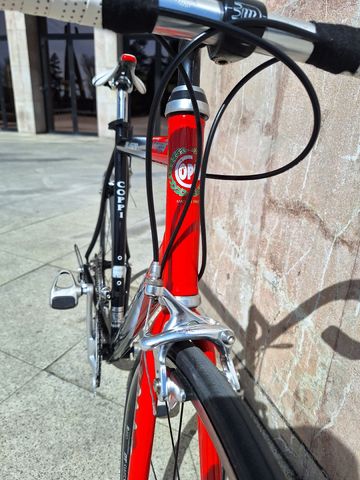 Used Fausto Coppi Custom Campagnolo Mirage 2000 Road & Gravel, Red — image 11 of 18