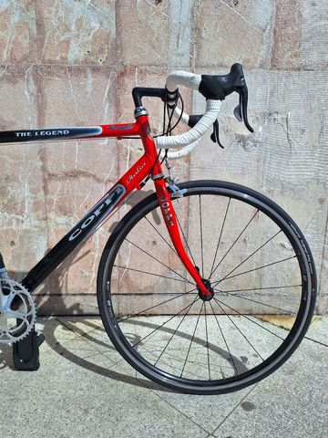 Used Fausto Coppi Custom Campagnolo Mirage 2000 Road & Gravel, Red — image 6 of 18