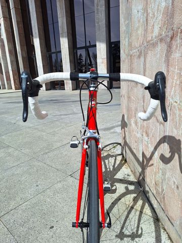 Used Fausto Coppi Custom Campagnolo Mirage 2000 Road & Gravel, Red — image 10 of 18