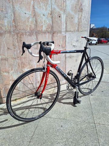 Used Fausto Coppi Custom Campagnolo Mirage 2000 Road & Gravel, Red — image 2 of 18