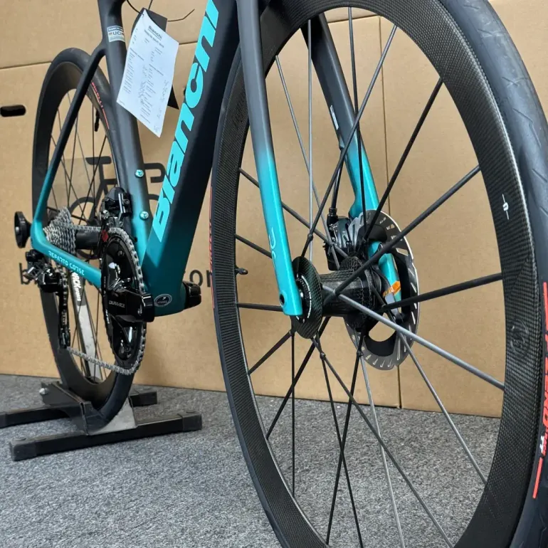 Used Bianchi Specialissima RC Durace Di2 2024 2024 Road & Gravel, Black — image 8 of 17