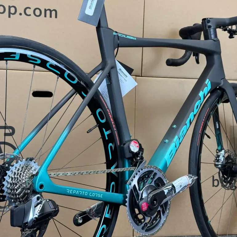 Used Bianchi Specialissima RC Sram Red eTap AXS 2024 2024 Road & Gravel, Black — image 5 of 14