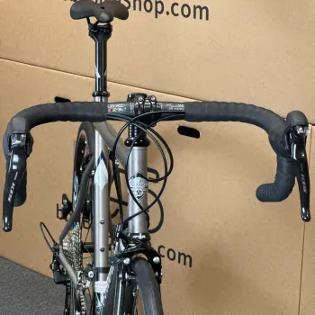 Used Airborne Airborne Zeppelin - Titanium Road Bike-2009 58cm (2009) 2009 Road & Gravel, Light Gray — image 5 of 7