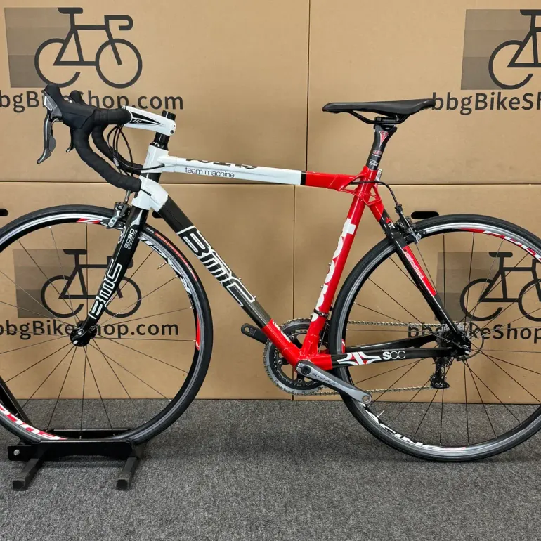 Used BMC BMC TeamMachine - Full Shimano Dura-Ace 55 Cm (2010) 2010 Road & Gravel, Red — image 2 of 7