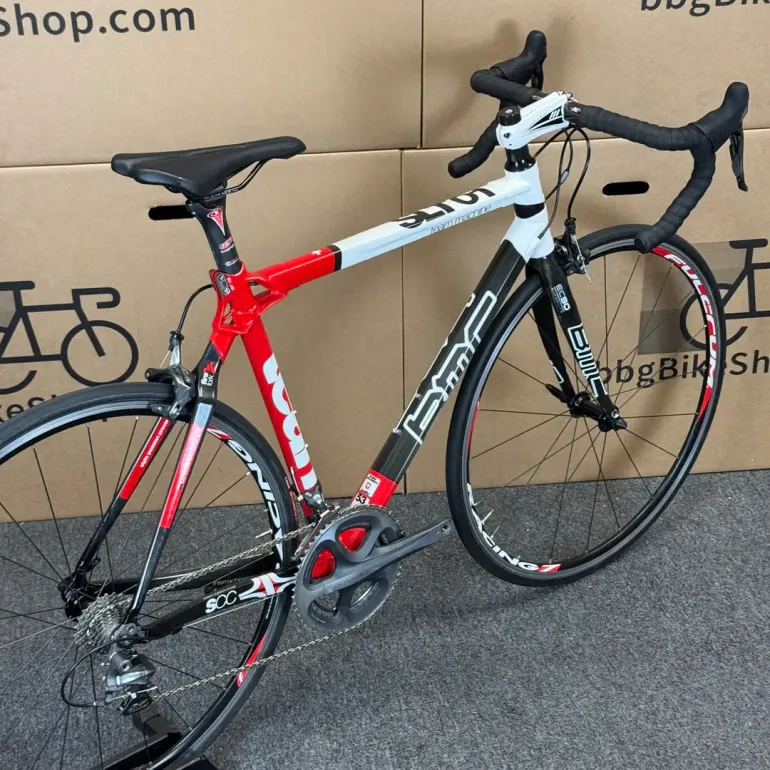 Used BMC BMC TeamMachine - Full Shimano Dura-Ace 55 Cm (2010) 2010 Road & Gravel, Red — image 3 of 7