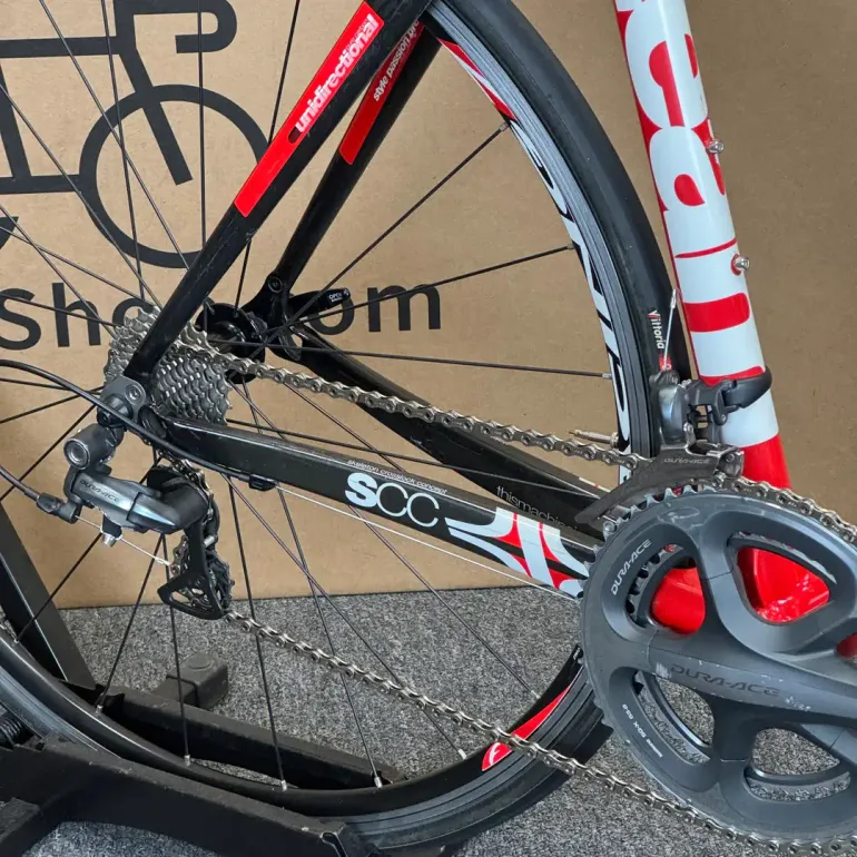 Used BMC BMC TeamMachine - Full Shimano Dura-Ace 55 Cm (2010) 2010 Road & Gravel, Red — image 4 of 7