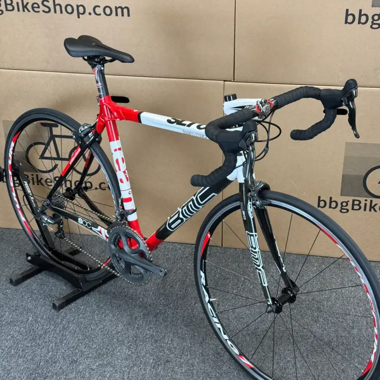 Used BMC BMC TeamMachine - Full Shimano Dura-Ace 55 Cm (2010) 2010 Road & Gravel, Red — image 6 of 7