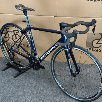 Used Seraph Seraph Carbon Fiber Road Bike - 11-speed Shimano 105 54cm (Chameleon-2022 2022 Road & Gravel, Blue — image 8 of 9