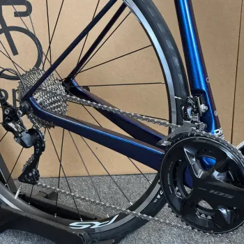 Used Seraph Seraph Carbon Fiber Road Bike - 11-speed Shimano 105 54cm (Chameleon-2022 2022 Road & Gravel, Blue — image 5 of 9