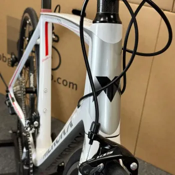 Used Eddy Merckx Eddy Merckx Mourenx 69 - 11-speed Shimano 105 55cm (2015) 2015 Road & Gravel, White — image 4 of 9