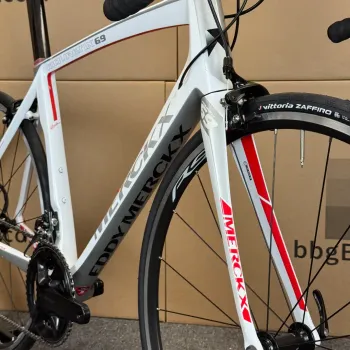 Used Eddy Merckx Eddy Merckx Mourenx 69 - 11-speed Shimano 105 55cm (2015) 2015 Road & Gravel, White — image 7 of 9