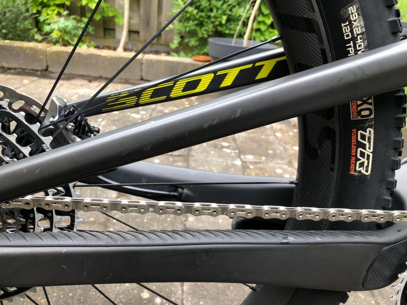 Gebrauchtes Scott Spark Sram Eagle Transmission XX SL 2022 Mountainbike, Grün — Bild 5 von 19