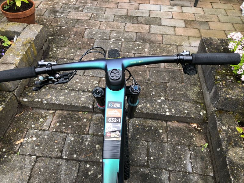 Gebrauchtes Scott Spark Sram Eagle Transmission XX SL 2022 Mountainbike, Grün — Bild 17 von 19