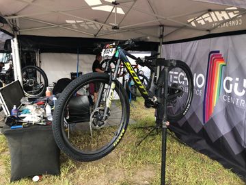 Gebrauchtes Scott Spark Sram Eagle Transmission XX SL 2022 Mountainbike, Grün — Bild 7 von 19