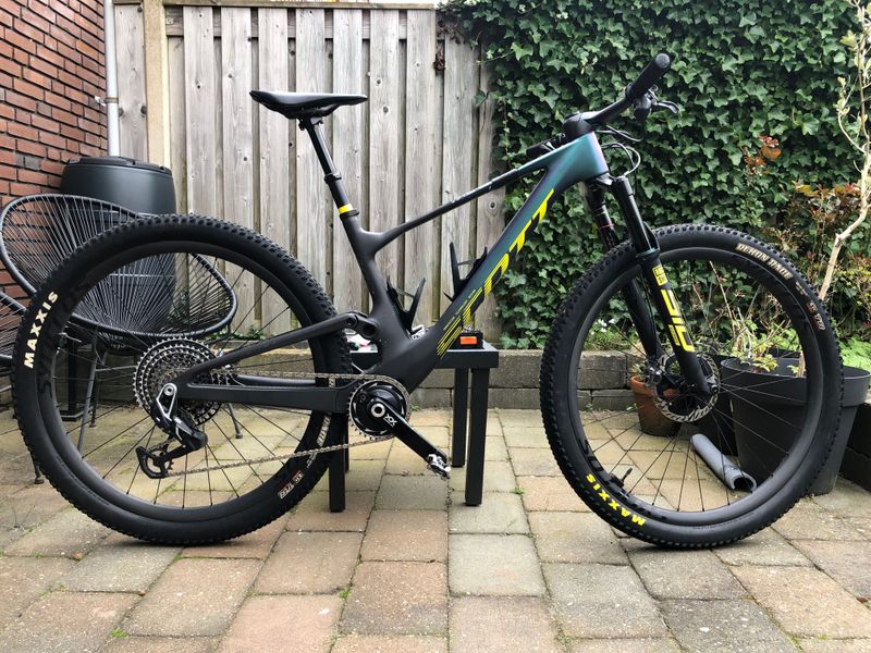 Gebrauchtes Scott Spark Sram Eagle Transmission XX SL 2022 Mountainbike, Grün — Bild 4 von 19