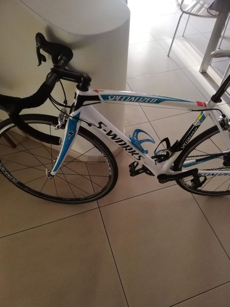 Used Specialiced Specialiced Custom Shimano Ultegra 2016 Road & Gravel, Blanco — image 4 of 16