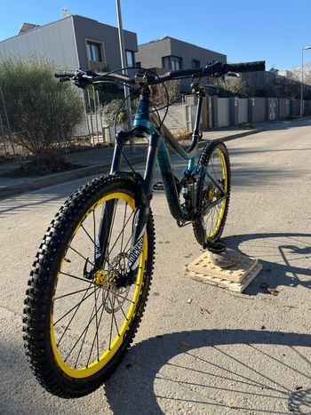 Used Giant Reign SRAM X01 2015 Mountainbike, Azul — image 2 of 7