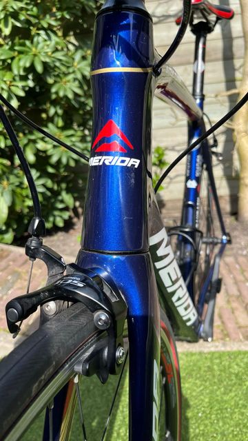 Merida Scultura Shimano 105 2018 Road & Gravel de segunda mano, Azul — imagen 3 de 5