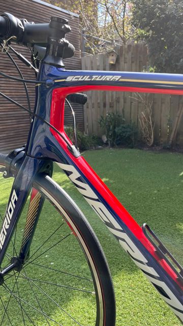 Merida Scultura Shimano 105 2018 Road & Gravel de segunda mano, Azul — imagen 5 de 5