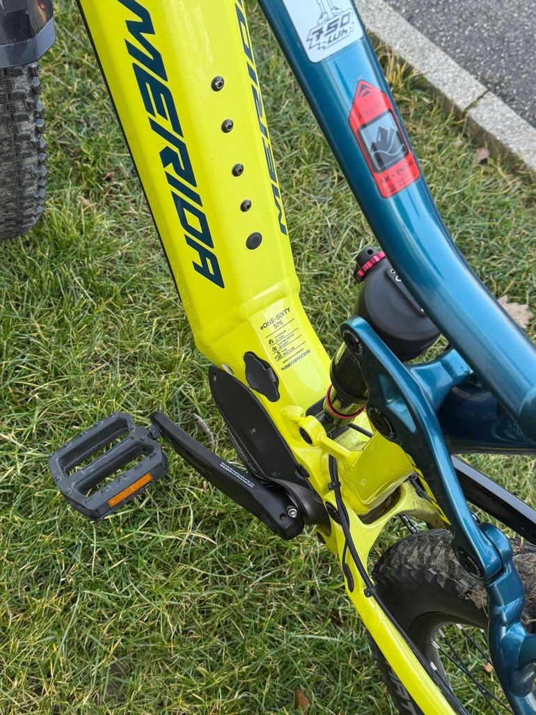 Used Merida eONE-SIXTY 575 2022 2022 Mountainbike, Blue, 29, 27.5 — image 4 of 5