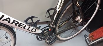 Used Pinarello Paris Carbon Pinarello Paris Carbon Custom Campagnolo Chorus 2012 Road & Gravel, Red — image 5 of 8