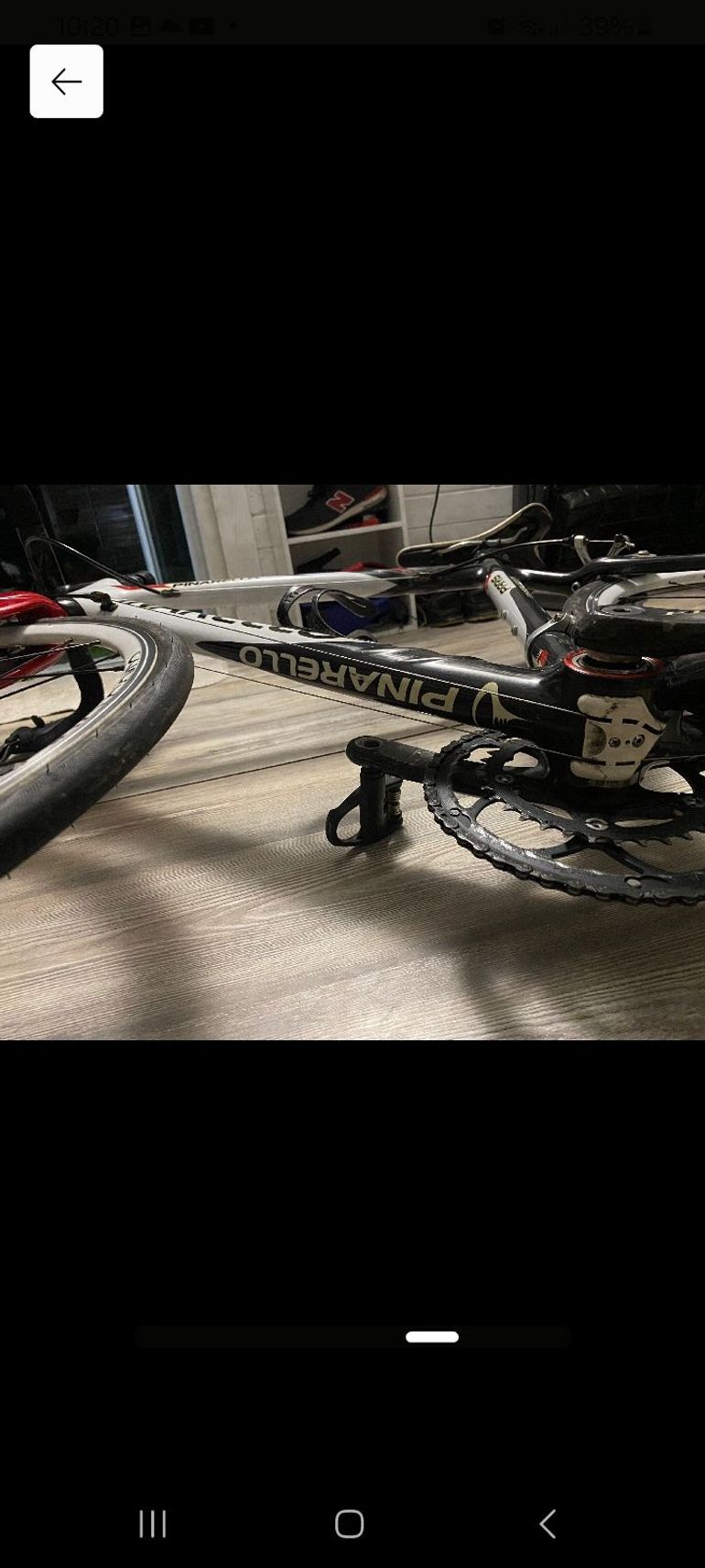 Used Pinarello Paris Carbon Pinarello Paris Carbon Custom Campagnolo Chorus 2012 Road & Gravel, Red — image 8 of 8