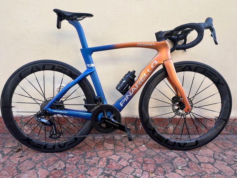 Used Pinarello Dogma F Disc 2023 Frameset 2023 Road & Gravel, Orange — image 1 of 5