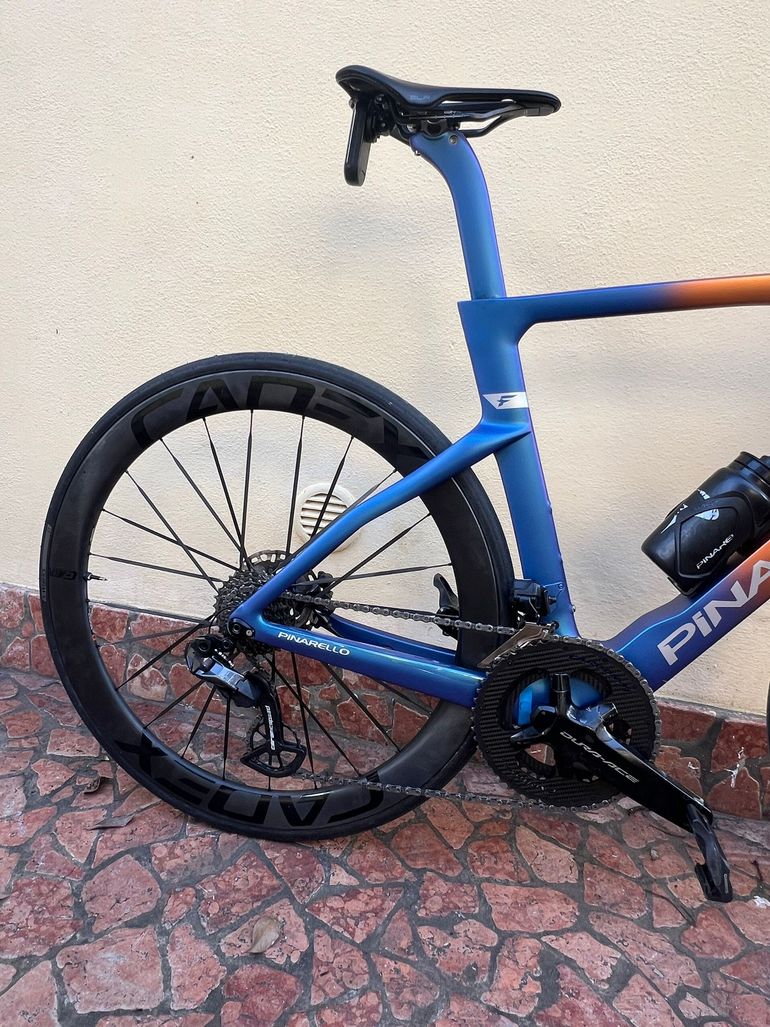 Used Pinarello Dogma F Disc 2023 Frameset 2023 Road & Gravel, Orange — image 2 of 5