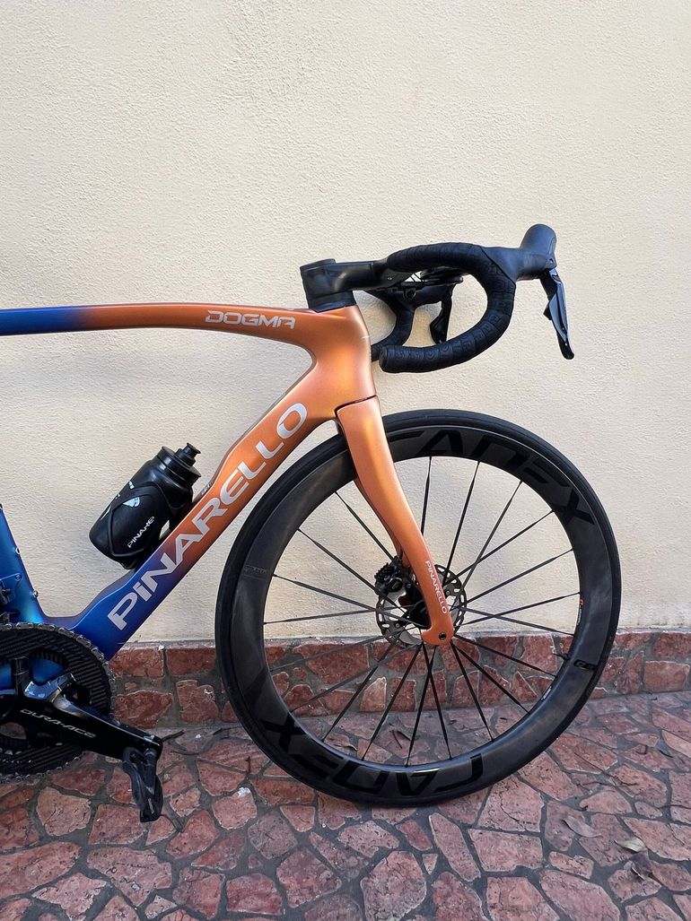 Used Pinarello Dogma F Disc 2023 Frameset 2023 Road & Gravel, Orange — image 4 of 5