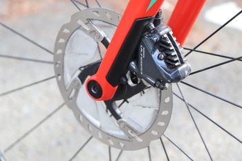 Used BMC Roadmachine Shimano Ultegra Di2 2018 Road & Gravel, Red — image 9 of 9