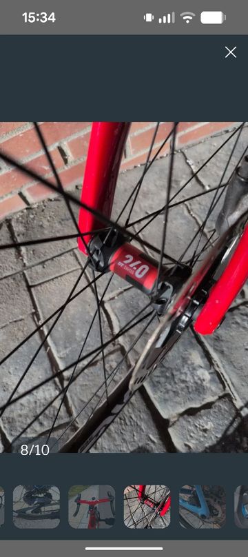 Used WRC Custom Shimano Ultegra Di2 2023 Road & Gravel, Red — image 6 of 8