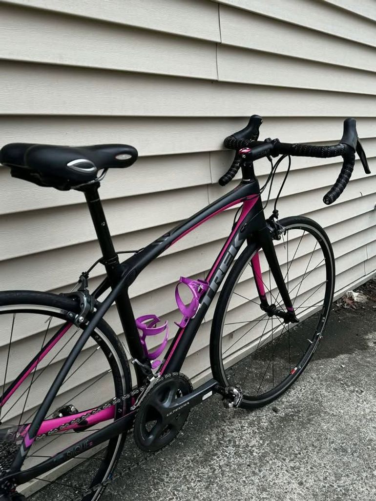Used Trek Carbon Silque SL Women's 2016 Road & Gravel, Black — image 2 of 9